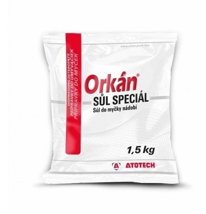 Orkán sůl do myčky speciál 1,5kg | Čistící a mycí prostředky - Příp. do myček na nádobí - Ostatní přípravky do myček Orkán sůl do myčky speciál 1,5kg | Čistící a mycí prostředky - Příp. do myček na nádobí - Ostatní přípravky do myček